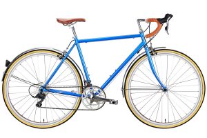 6KU Troy City Bike 16 Speed Windsor Blue