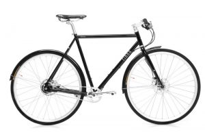 Finna Cycles Avenue City Bike 8 Speed Dark Black