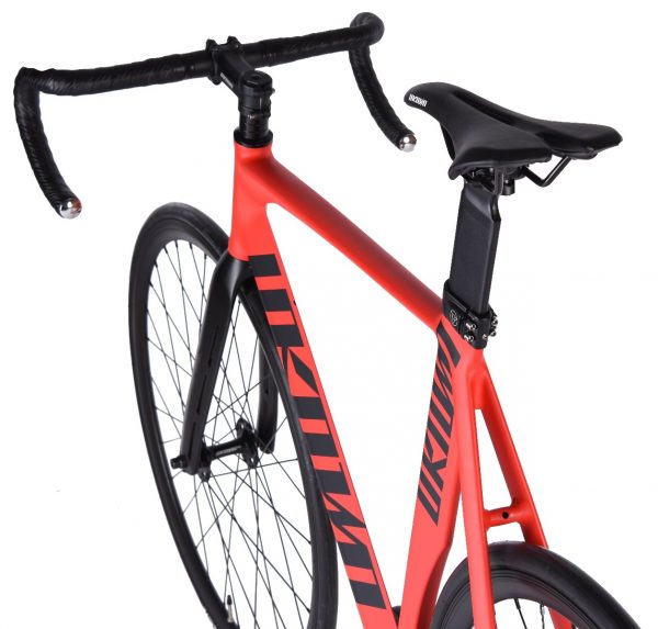 Unknown Bikes Vélo à Pignon Fixe Singularity - Rouge-7484